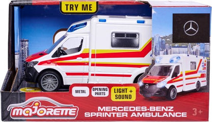 Majorette Mercedes-Benz Sprinter Ambulance Auto