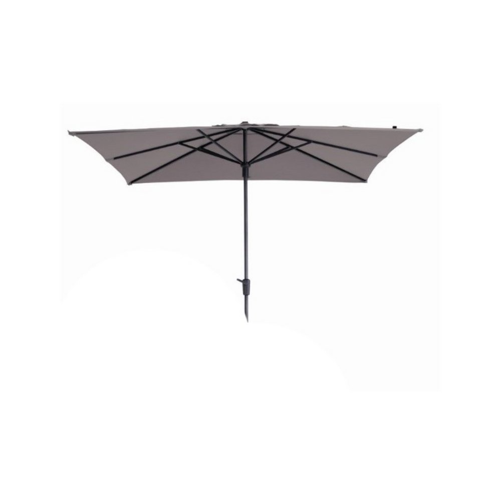 Parasol Syros 280x280cm opdraai TAUPE
