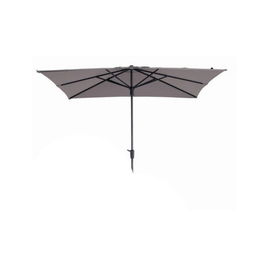 Parasol Syros 280x280cm opdraai TAUPE