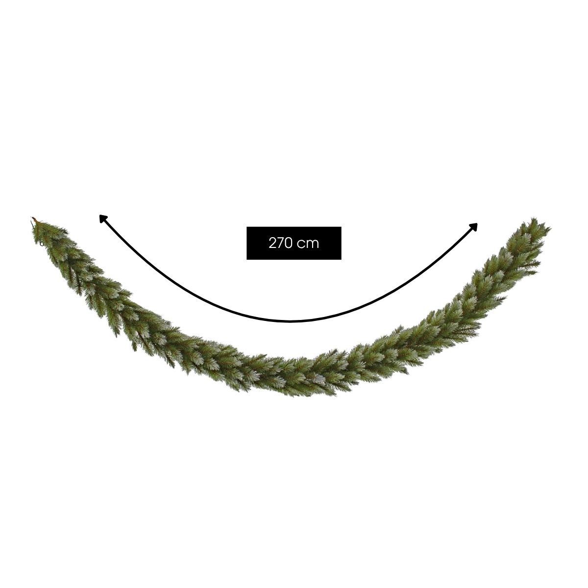 Guirlande Pittsburgh 270cm Groen