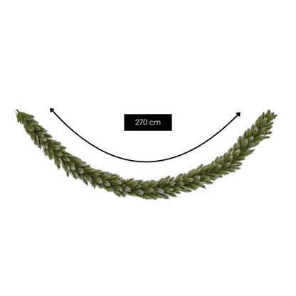 Guirlande Pittsburgh 270cm Groen
