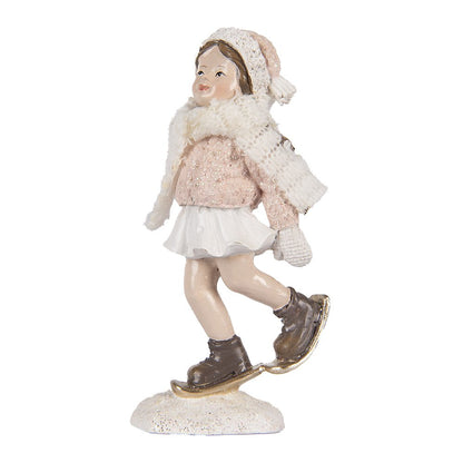 Decoratie meisje 4x3x10 cm