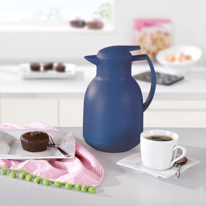 Leifheit 28343 Isoleerkan Bolero 1,0 L Donkerblauw Mat