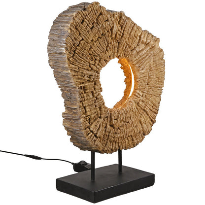 Tafellamp (LED) "Wood Art" H. 45 cm