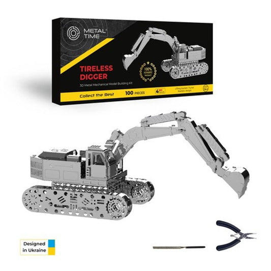 3D Metalen Bouwpakket Tireless Digger
