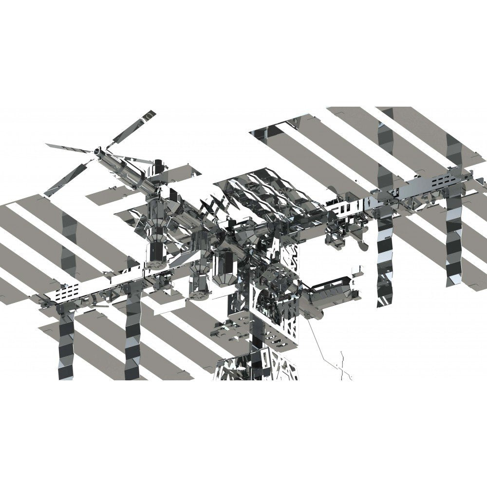 3D Metalen Bouwpakket Astronauts Lodge