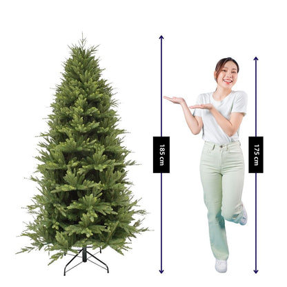 Kunstkerstboom Pittsburgh H185cm Ø102cm Groen