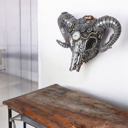 Wandobject "Steampunk Buffalo"