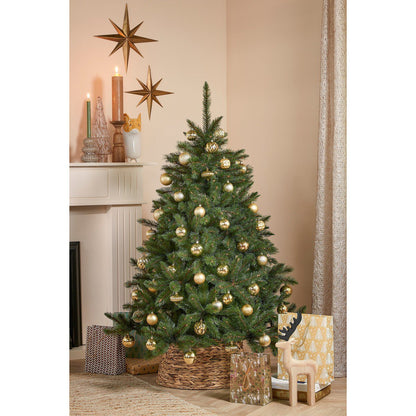 Kerstbal set 60 Unbreakable baubles Goud
