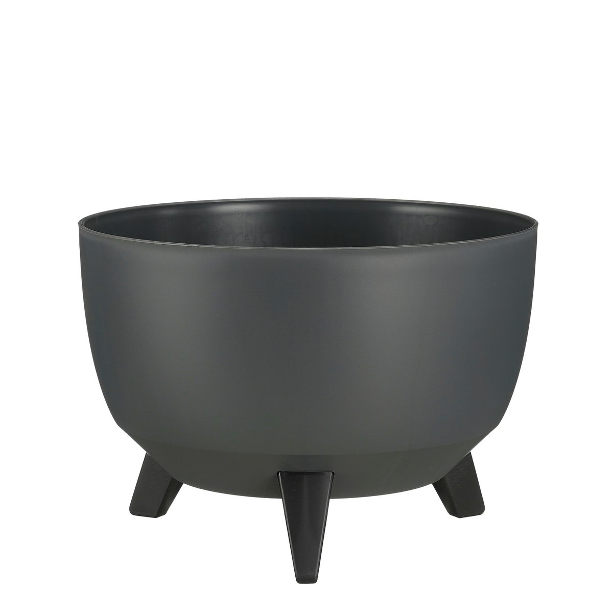 Plantenbak buiten Doppio Antraciet Ø33 cm H18,5 cm