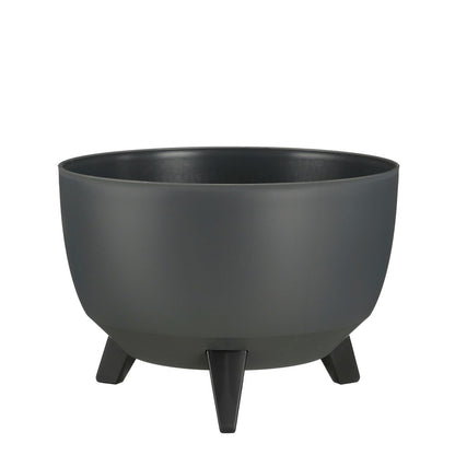 Plantenbak buiten Doppio Antraciet Ø33 cm H18,5 cm