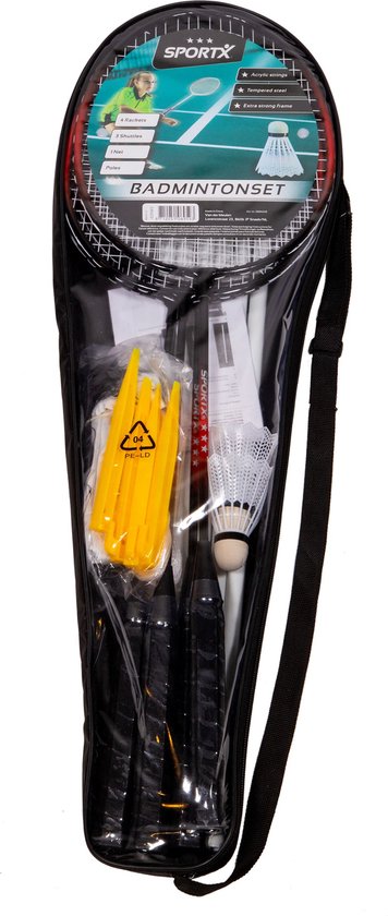 Sportx Badmintonset 18-Delig