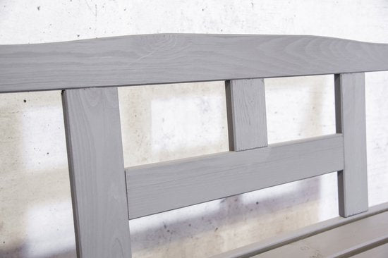 Tuinbank FSC grenen hout 113x40x75cm grijs