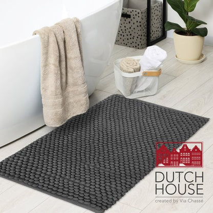 Dutch House Badmat Caorle 60x90 cm Grijs
