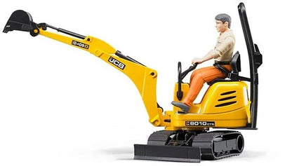 Bruder Bworld JCB Micrograafmachine 8010 CTS met Pop