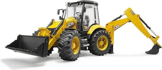 Bruder Tractor JBC 5CX met Bagger