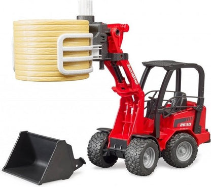 Bruder 2034 Schaeffer Shovel met Balengrijper en Baal