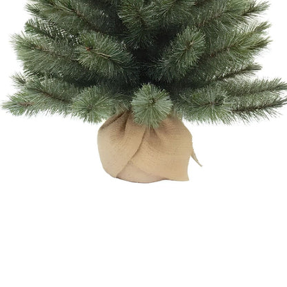 Kunstkerstboom Forest frosted H60cm Ø46cm Groen