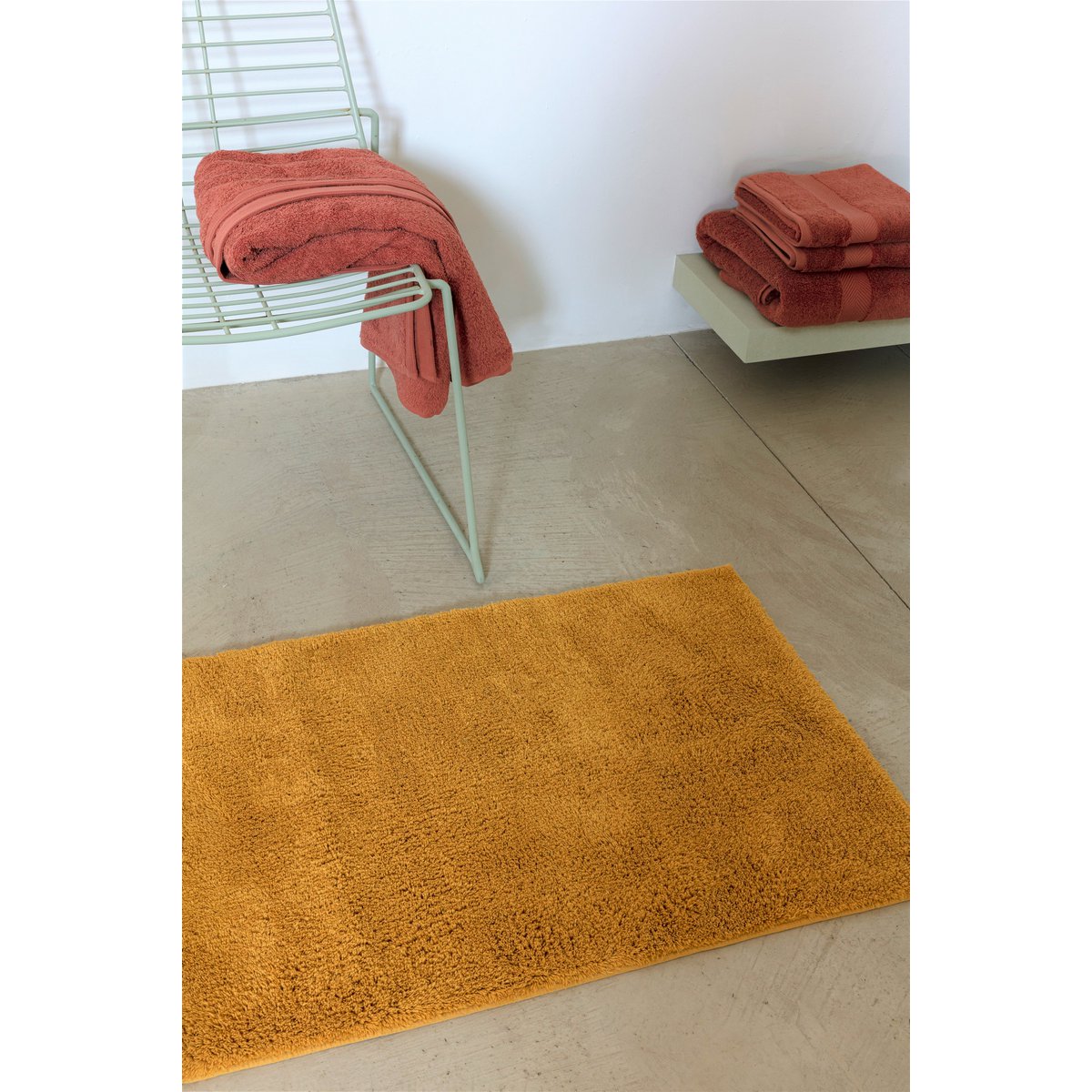 Havana Bidet Mat - Ochre