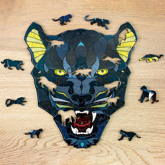 Houten Legpuzzel Panter