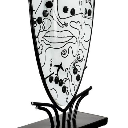 Vaas Modern Art wit H.49 cm