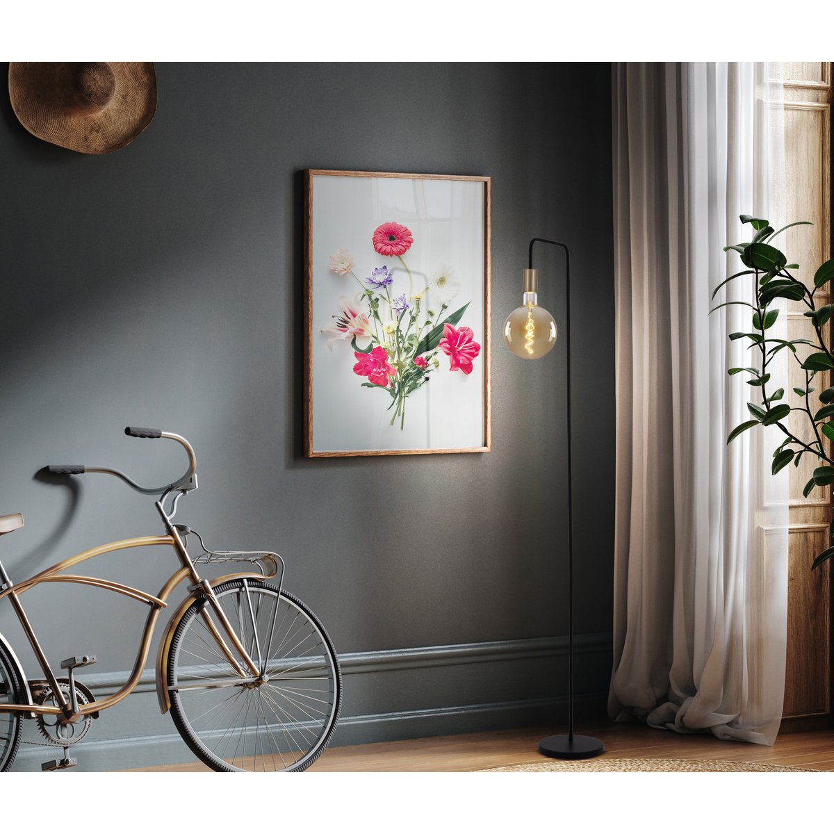 LED -lamp "Dilly Max" E27 Warm Wit 5 Watt Dimbaar