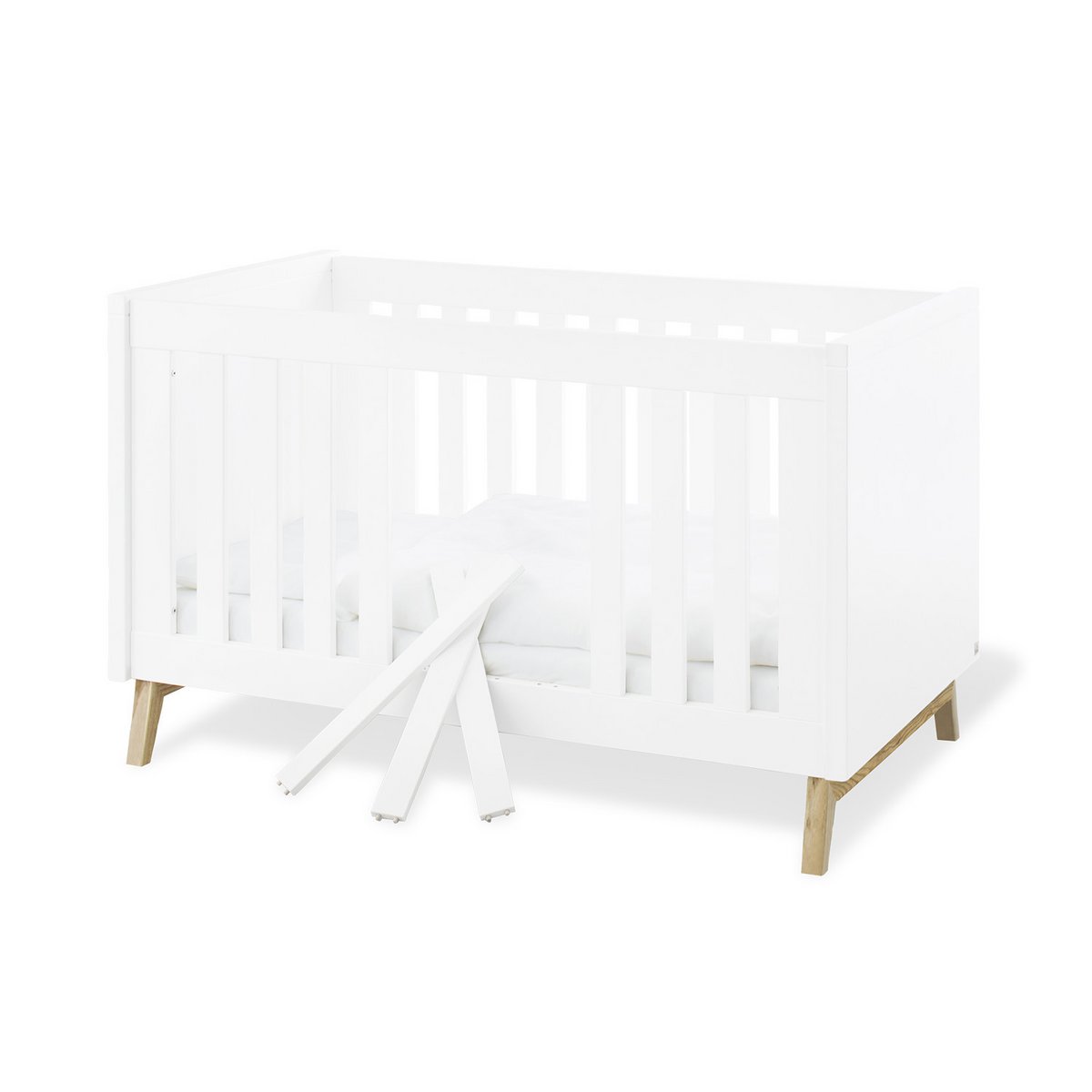 Set 'Riva' breed 3 delen: ledikant, brede commode, 2-deurs kledingkast