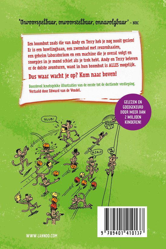 Boek De Waanzinnige Boomhut van 13 Verdiepingen