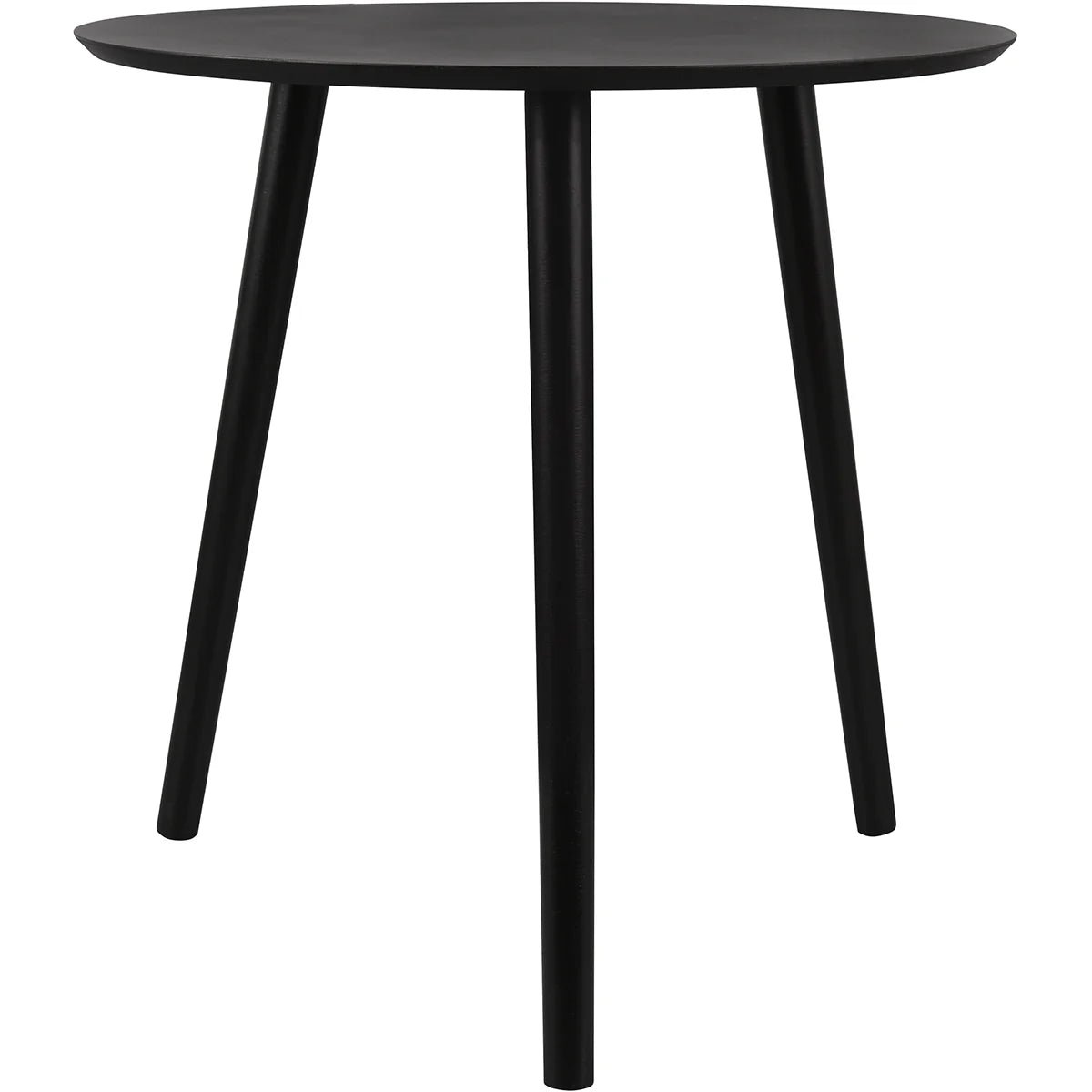 Set van 2 bijzettafels Zwart