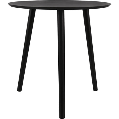 Set van 2 bijzettafels Zwart