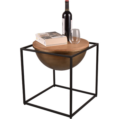 Bijzettafel Hout-Metaal