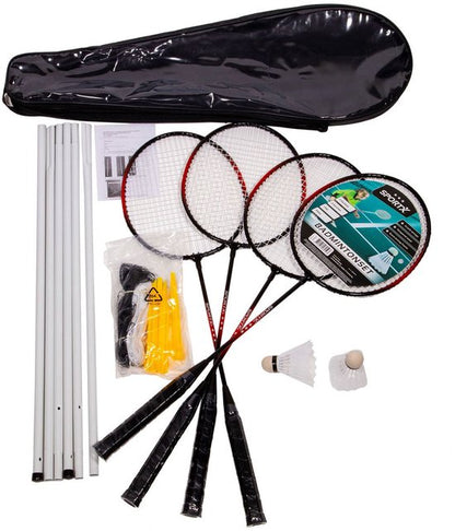 SportX Badmintonset 18-delig