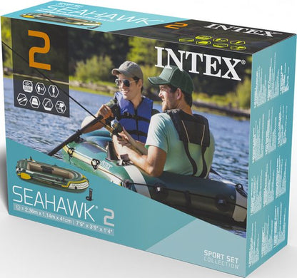 Intex Seahawk 2-Persoons Boot Set