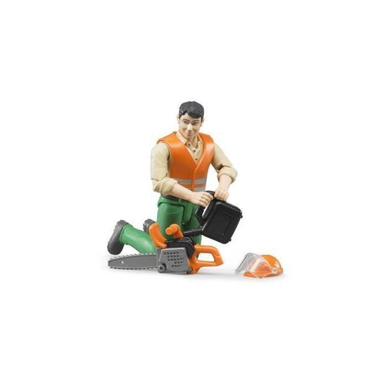 Bruder 60030 Bosbouwer met Accessoires