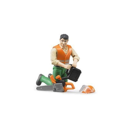 Bruder 60030 Bosbouwer met Accessoires