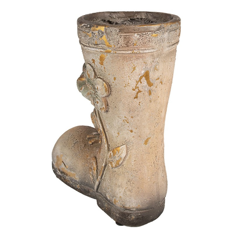 Decoratie bloempot 26x15x30 cm