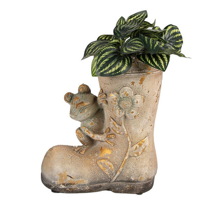 Decoratie bloempot 26x15x30 cm