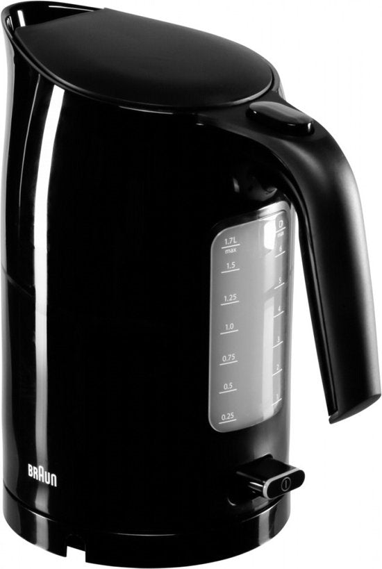 Braun WK3100 PurEase Waterkoker 1.7L 2200W Zwart