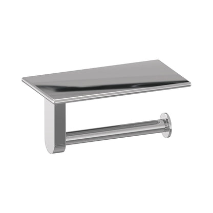 Brauer Toiletrolhouder met planchet - Chroom