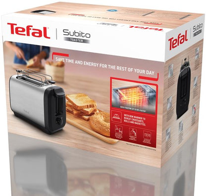 Tefal Subito RVS Broodrooster 1300W