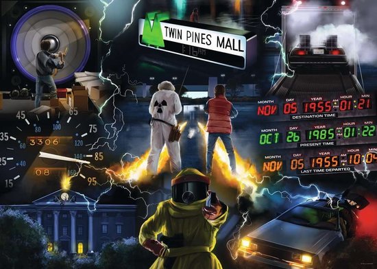 Back to the Future puzzel 1000 stukjes