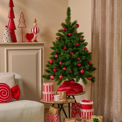Kunstkerstboom Tsuga H120cm Ø86cm Groen