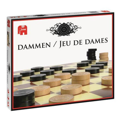 Jumbo dambord met stenen