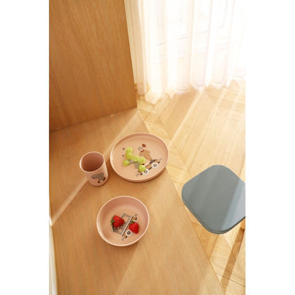 Milas bioplastic dinerset 3-pack