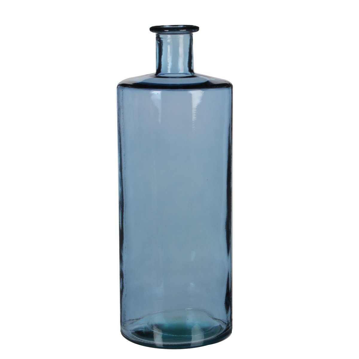 Guan Fles Vaas - H40 x Ø15 cm - Blauw