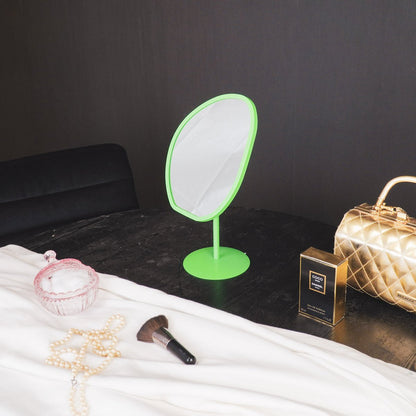 Staande make-up spiegel groen