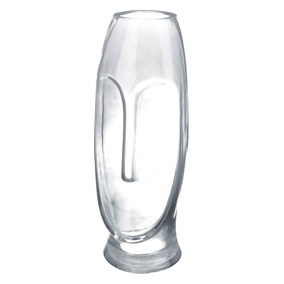 Glazen Vaas "Moai"