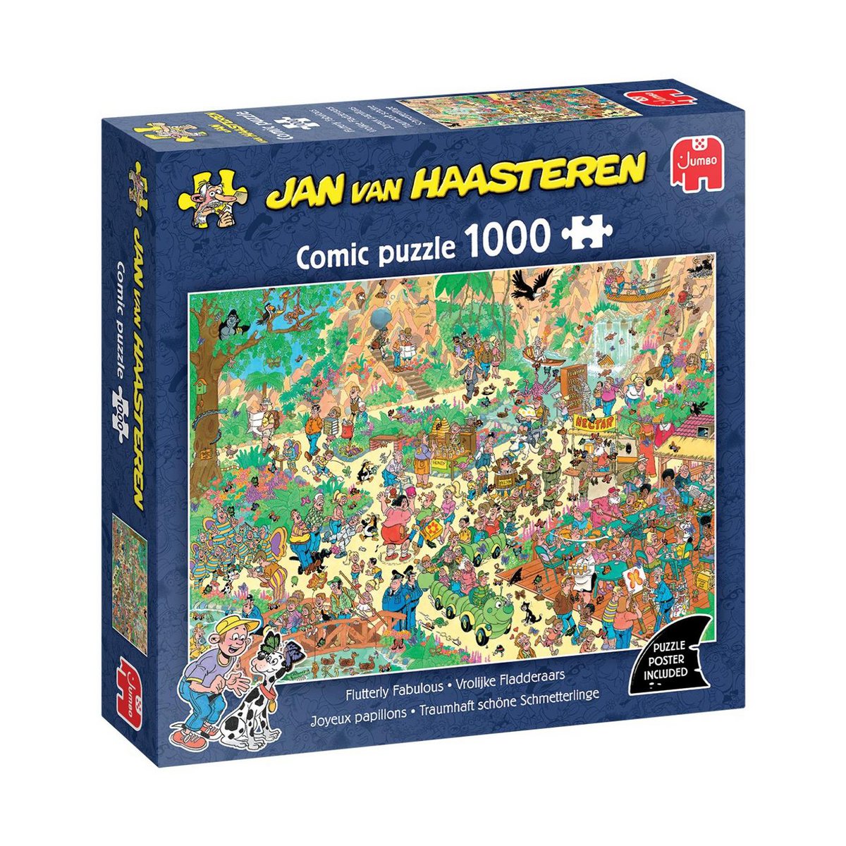 JvH puzzel Vrolijke Fladderaars 1000pcs