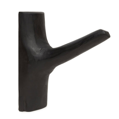 Houten haak - zwart