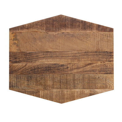 Salontafel mangohout met metalen frame